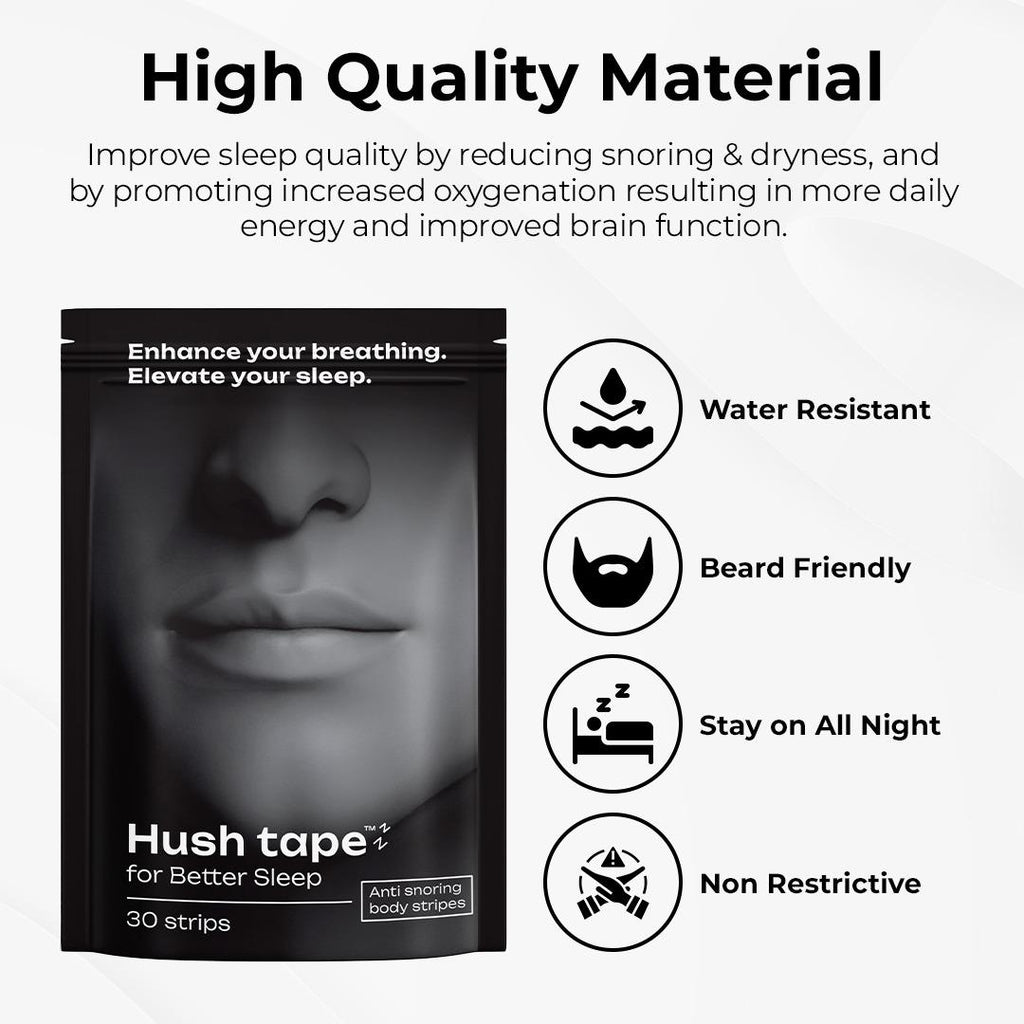 Hush Tape – Mouth Tape for Better Sleep
